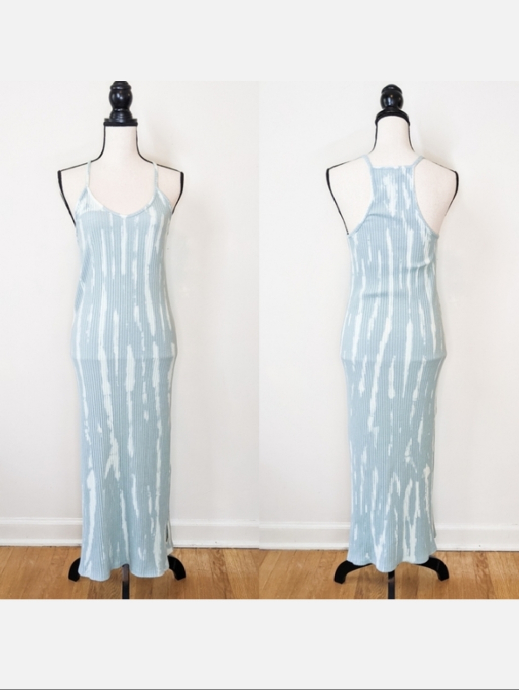 Last Nwt Nytt Bamboo Tie Dye Midi Dress